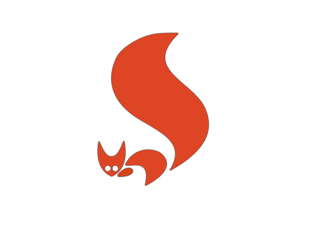 Rotes Eichhörnchen, Symbol für Waldbrandgefahr